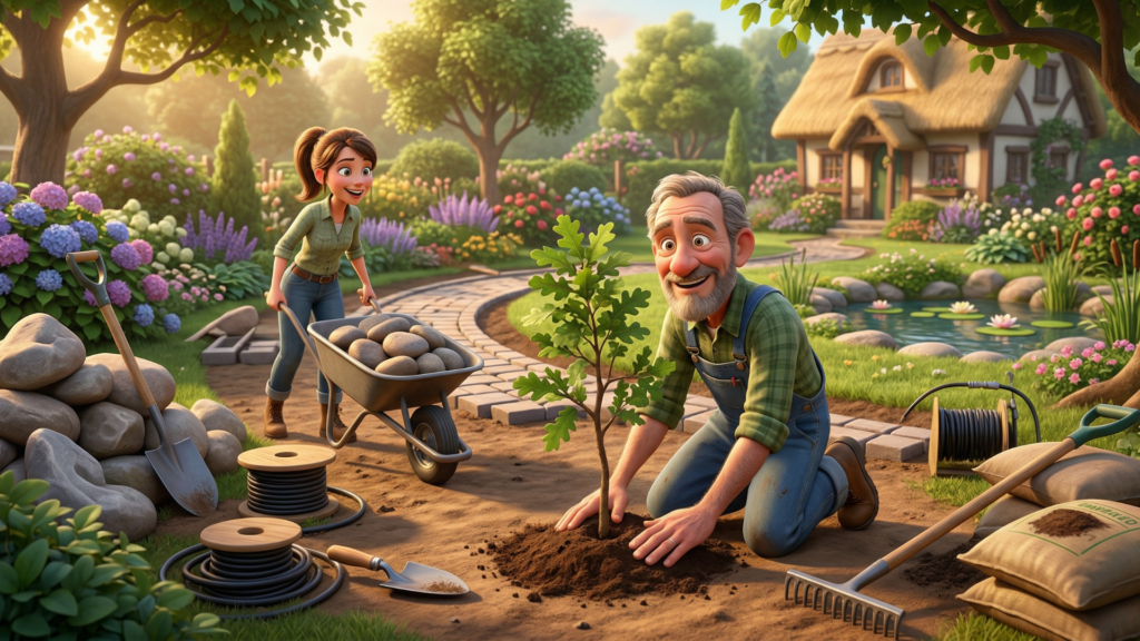 Garten- und Landschaftsbau: Saisonalität meistern mit Factoring