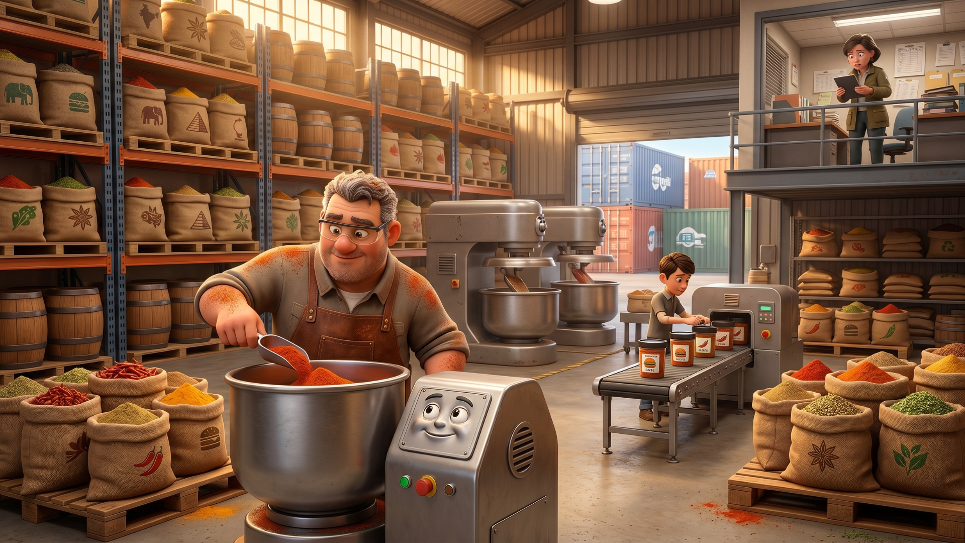 Gewürz-Großhändler & „Blender“: Globale Importe vorfinanzieren – Geschmackswelten skalieren