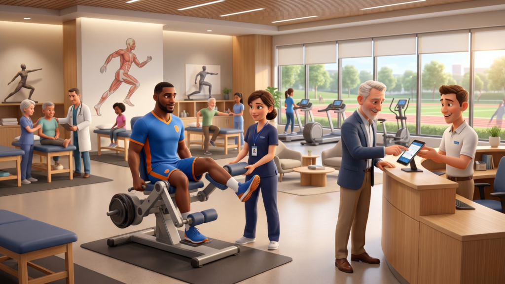 Sportmedizinische Zentren: Spitzenleistung am Patienten – Sofortige Liquidität