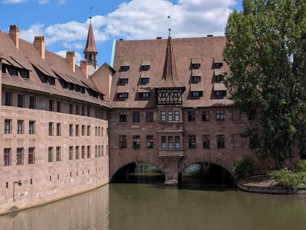 Heilig-Geist-Spital an der Pegnitz in Nürnberg als Standortmotiv für Factoring Nürnberg