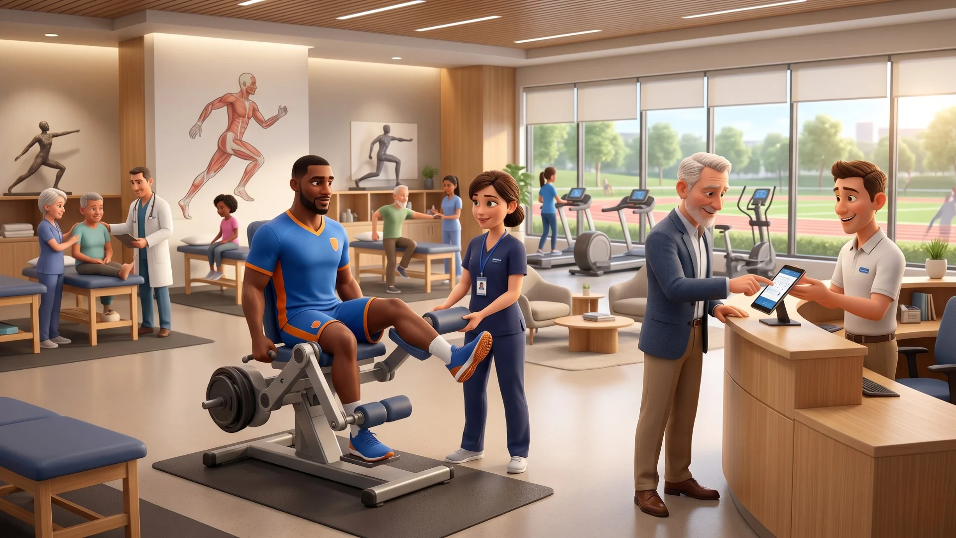 Sportmedizinische Zentren: Spitzenleistung am Patienten – Sofortige Liquidität